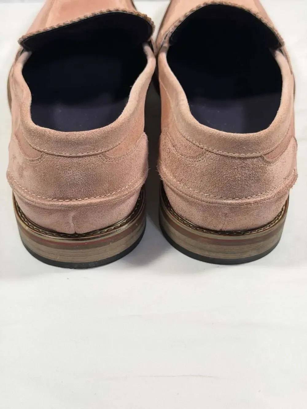Vintage Foundry Co. Men's Rose Suede Penny Loafers size US 12 Style VF1166-SE